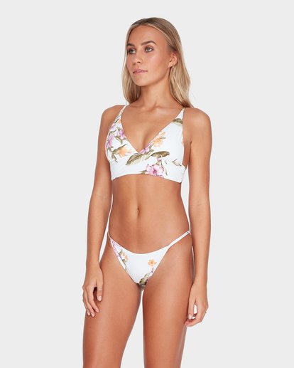 Mauve Island Tri Bikini Top Billabong