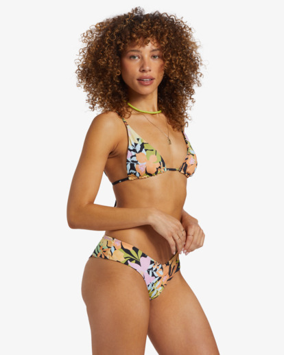 Mas Aloha Slide Tall Tri Top De Bikini Reversible Para Mujer Billabong