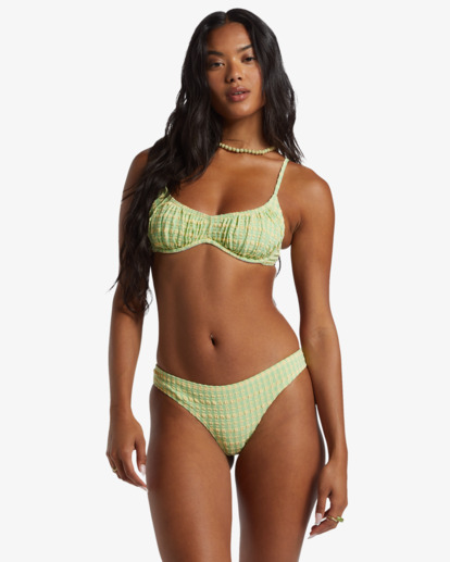 Wave Check Bliss Top De Bikini Con Aros Para Mujer Billabong