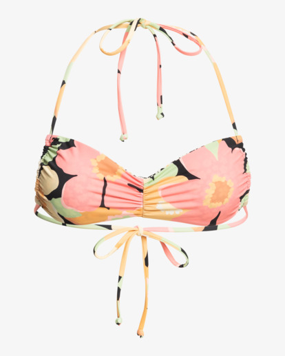 Pretty Daze Rev Shirred Trilet Bikini Top For Women Billabong