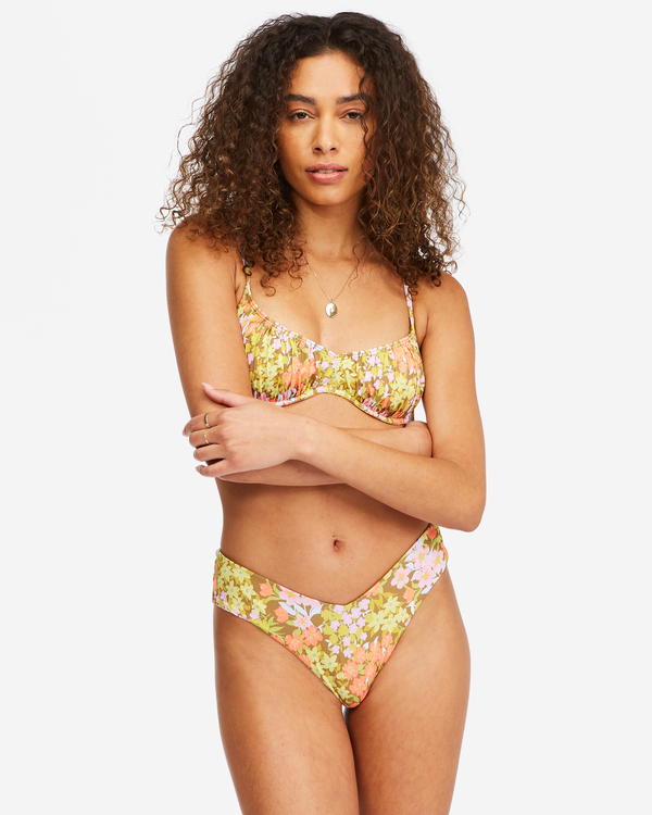 Bring On The Bliss Fiji Cheeky Bikini Bottoms For Women Billabong