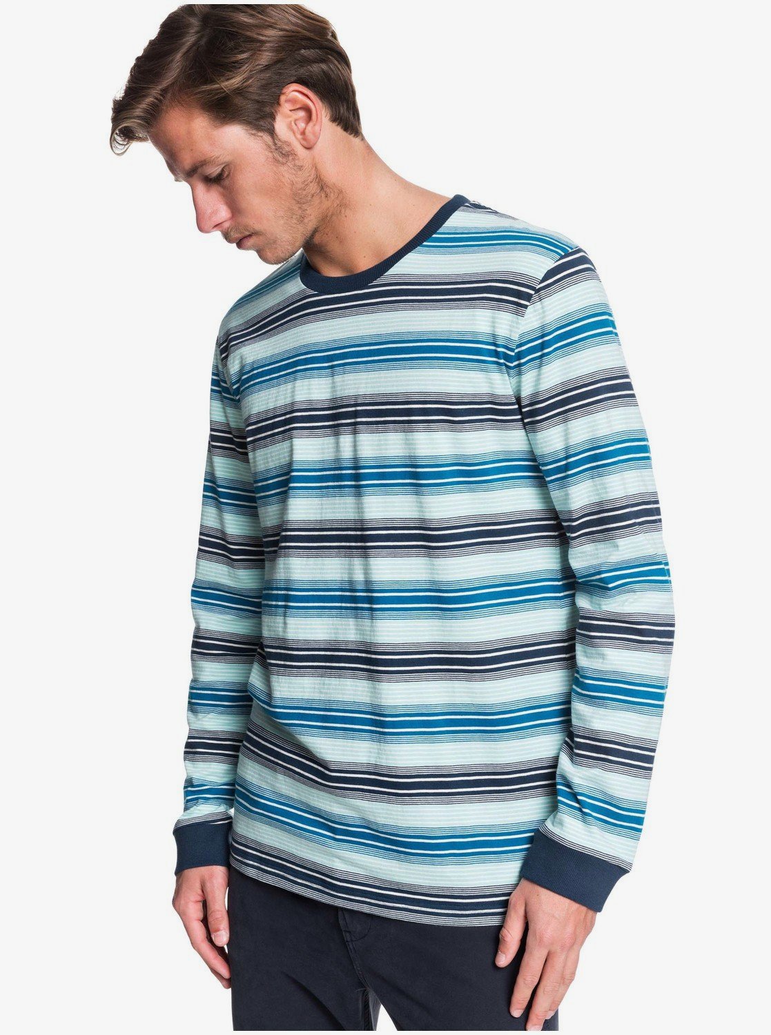 Quiksilver™ Double Shakka T-shirt manches longues pour Homme EQYKT03904