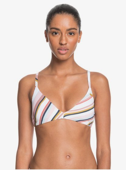 Printed Beach Classics Top De Bikini Triangular Fijo Para Mujer Roxy