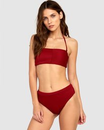 Fade Out Bandeau Bikini Top Rvca