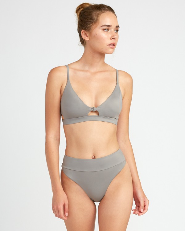 Solid Knot Bralette Bikini Top Rvca