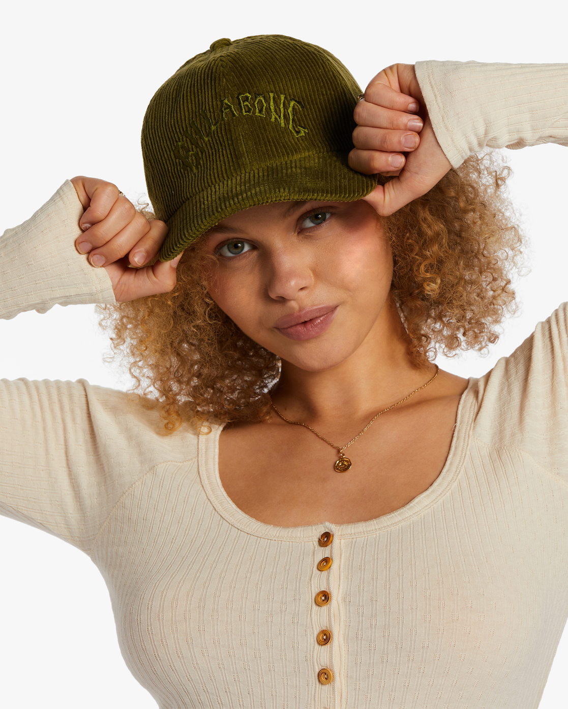 Billabong Dad Hat Strapback Hat for Women Green