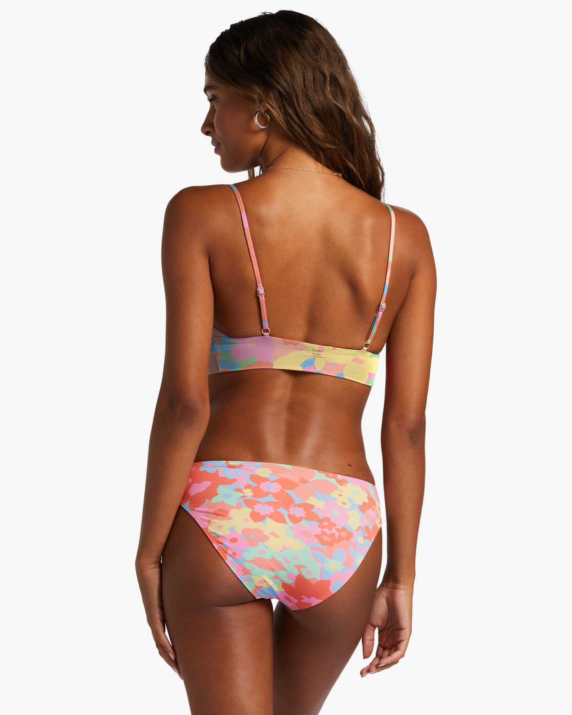 Billabong Coast Is Clear Lowrider Medium Bikini Bottoms for Women Multicolor