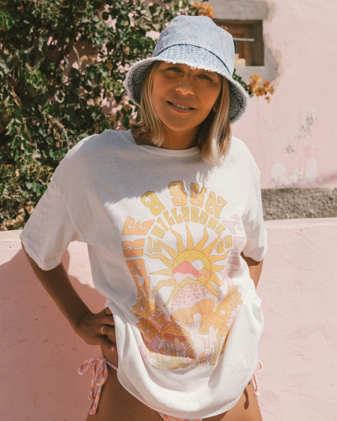 Billabong Take A Sun Trip T-Shirt for Women White