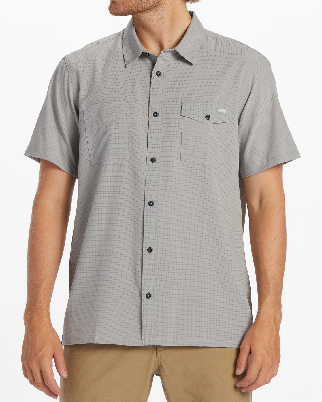 Billabong A/Div Surftrek Perf Short Sleeve Shirt for Men Grey