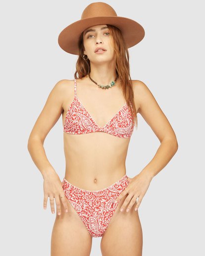 Wrangler Ruby Sands Ceci Triangle Bikini Top Billabong