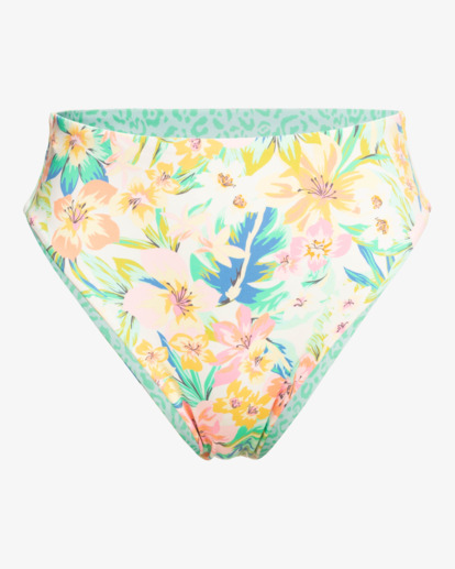 Sweet Tropics Rise Reversible Skimpy Bikini Bottoms For Women Billabong