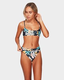 Utopia Palm Maui Braguita De Bikini Con Cintura Alta Para Mujer