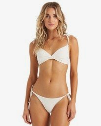 Crystal Tides Tali Bikini Top For Women Billabong