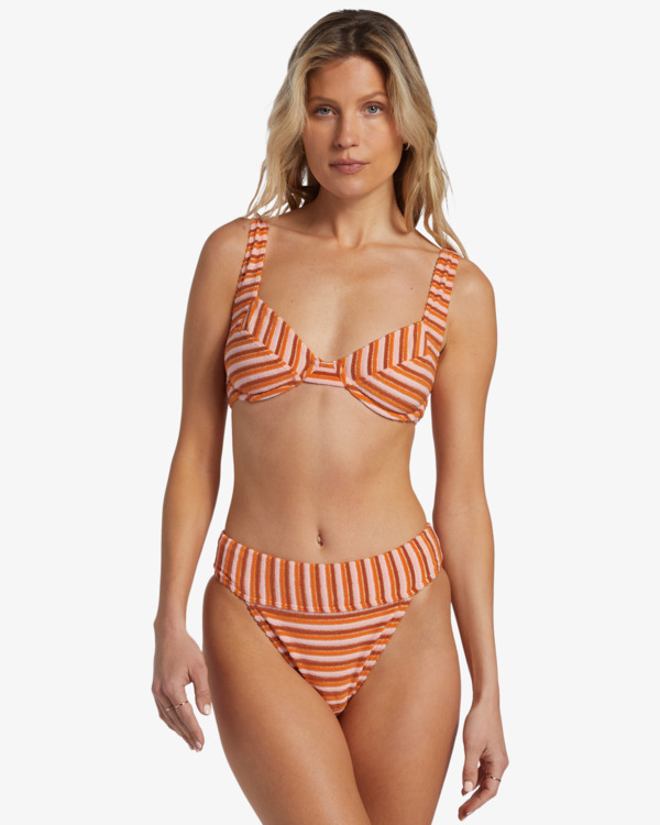 Tides Terry Braguita De Bikini De Talle Medio Para Mujer Billabong