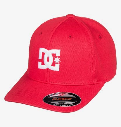 Cap Star - Casquette Flexfit pour garçon 8-16 ans - Rouge - DC Shoes