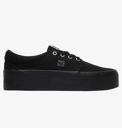 Women's Trase Platform TX Flatform Shoes - Noir - DC Shoes