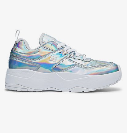 E.Tribeka Platform X X-Girl - Chaussures à plateforme pour Femme - Orange - DC Shoes