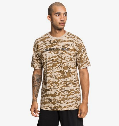 Iqui Digi Camo - T-shirt pour Homme - Vert - DC Shoes