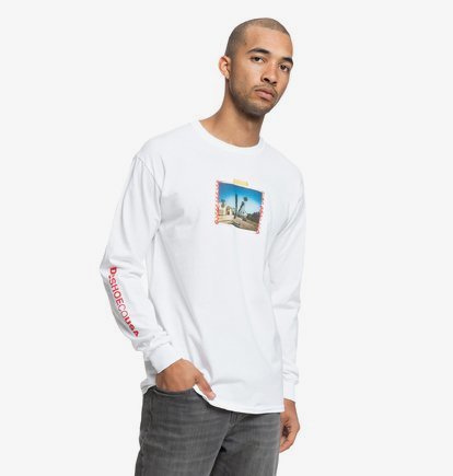 T-shirt à manches longues pour Homme - Blanc - DC Shoes