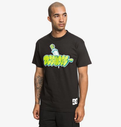 Throwy - T-shirt pour Homme - Noir - DC Shoes