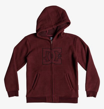New Star Sherpa - Sweat à capuche zippé pour Garçon 8-16 ans - Rouge - DC Shoes