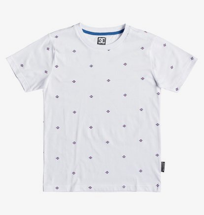 Cresdee - T-shirt pour garçon 8-16 ans - Blanc - DC Shoes