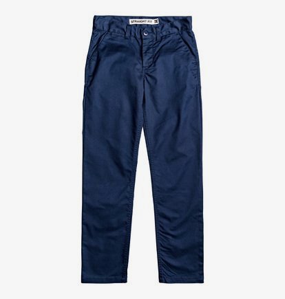 Worker - Chino straight pour Garçon 8-16 ans - Bleu - DC Shoes
