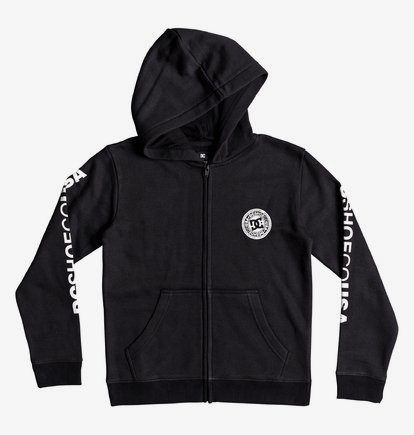 Circle Star - Sweat à capuche zippé pour Garçon 8-16 ans - Noir - DC Shoes