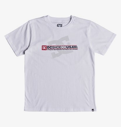Destroy Advert - T-shirt col rond pour Garçon 8-16 ans - Blanc - DC Shoes
