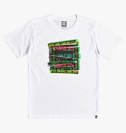 Slauson - T-shirt col rond pour Garçon 8-16 ans - Blanc - DC Shoes