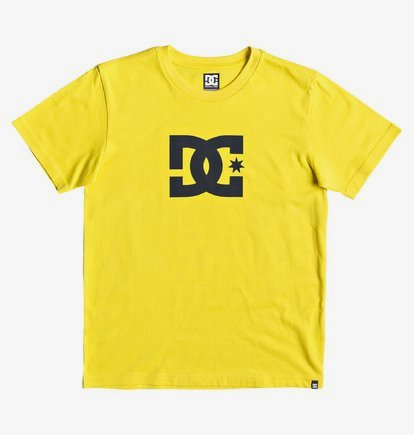 Star - T-shirt pour Garçon 8-16 ans - Jaune - DC Shoes