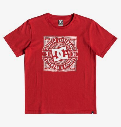 Spot Rusher - T-shirt pour garçon 8-16 ans - Rouge - DC Shoes