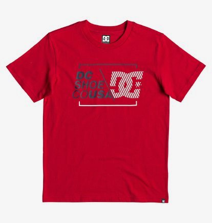 Ahero - T-shirt pour garçon 8-16 ans - Rouge - DC Shoes