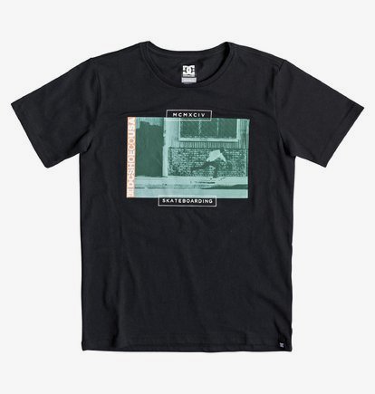 Tommy Push - T-shirt pour Garçon - Noir - DC Shoes