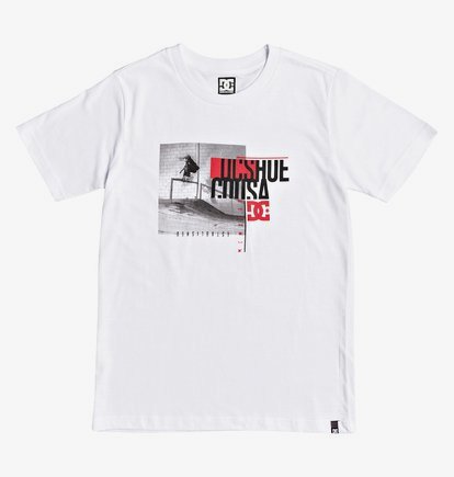 Tiago Court - T-shirt pour Garçon 8-16 ans - Blanc - DC Shoes