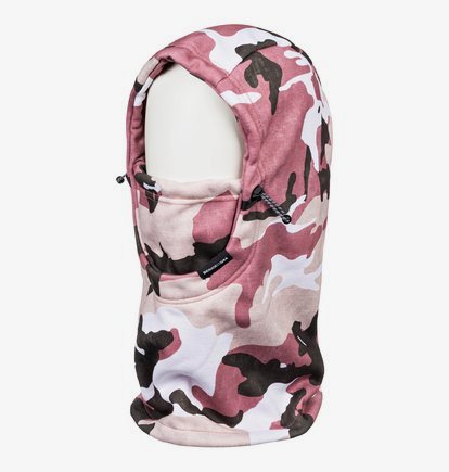 Hoodaclava - Cagoule et capuche de snow 2 en 1 pour Homme - Rose - DC Shoes