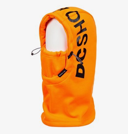 Hoodaclava - Cagoule et capuche de snow 2 en 1 pour Homme - Orange - DC Shoes