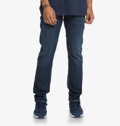 Worker Medium Stone - Jean straight pour Homme - Bleu - DC Shoes
