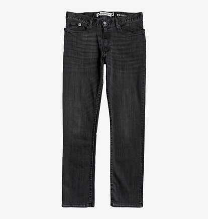Worker Medium Grey - Jean Straight fit pour Homme - Noir - DC Shoes