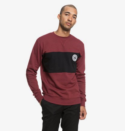 Rebel Block - Sweatshirt pour Homme - Rouge - DC Shoes