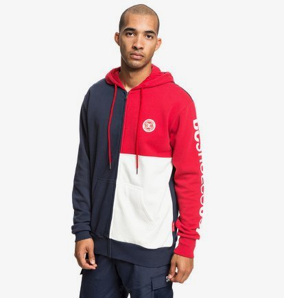 Hambledon - Sweat à capuche zippé pour Homme - Bleu - DC Shoes