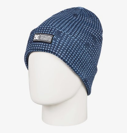 Label - Bonnet à revers pour Homme - Bleu - DC Shoes