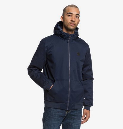 Ellis - Veste à capuche déperlante pour Homme - Bleu - DC Shoes