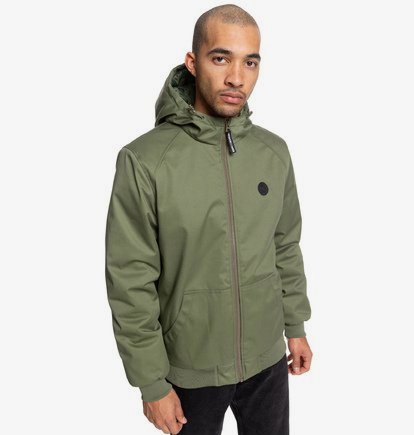 Ellis - Veste à capuche déperlante pour Homme - Marron - DC Shoes