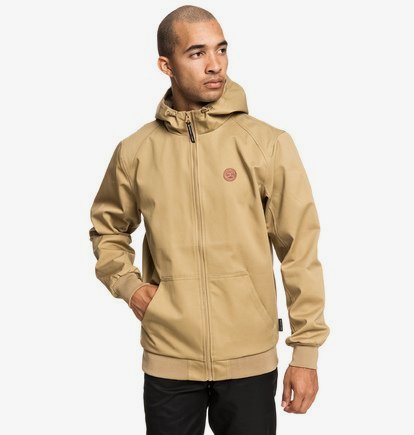 Ellis - Veste à capuche déperlante pour Homme - Marron - DC Shoes