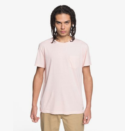Basic - T shirt avec poche pour Homme - Rose - DC Shoes