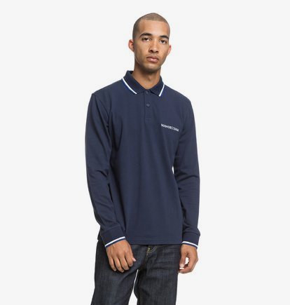 Lakebay - Polo à manches longues pour Homme - Bleu - DC Shoes