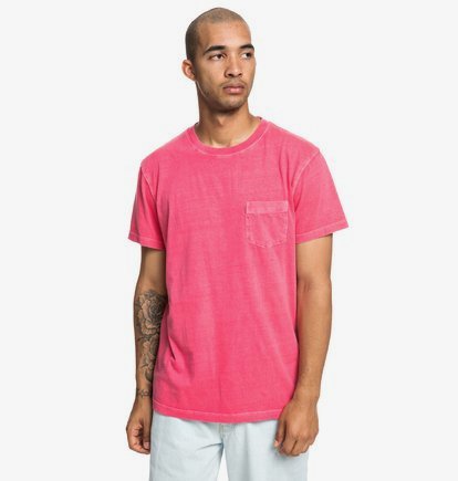 Dyed - T-shirt avec poche pour Homme - Rose - DC Shoes