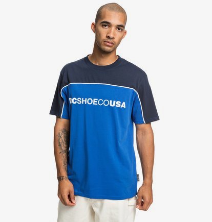 Wryght - T-shirt pour Homme - Bleu - DC Shoes