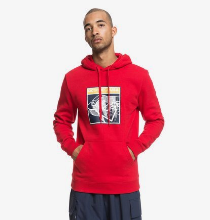 Terrain Ph - Sweat à capuche pour Homme - Rouge - DC Shoes